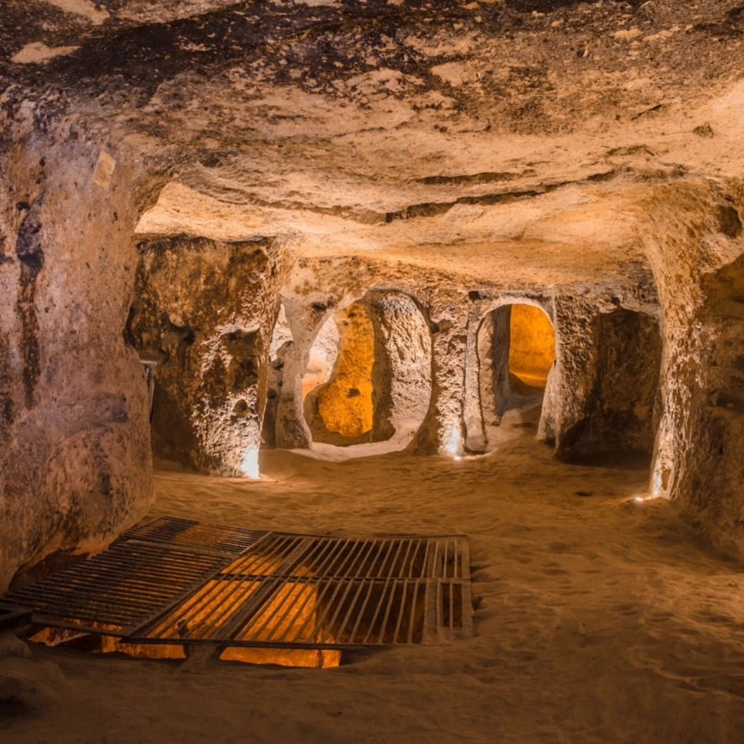 ROSE VALLEY, KAYMAKLI UNDERGROUND CITY CAPPADOCIA